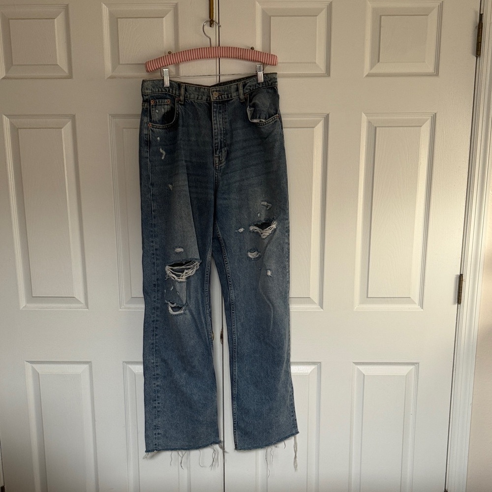 Zara Light Blue Denim Jeans